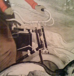 Detail from a Comiot motors poster.